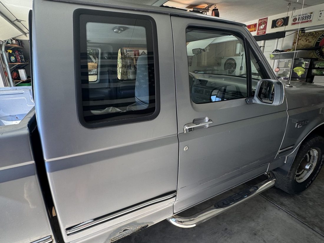 F-250 in the shop