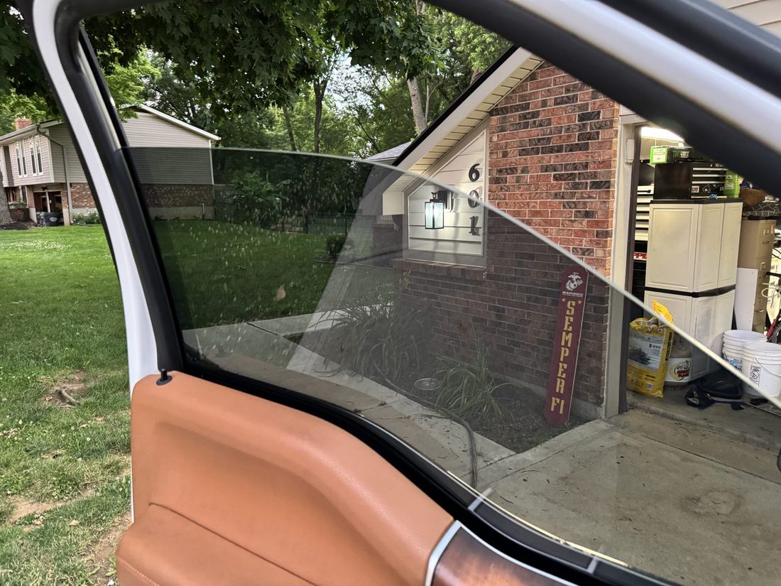 Clean glass, clear view out