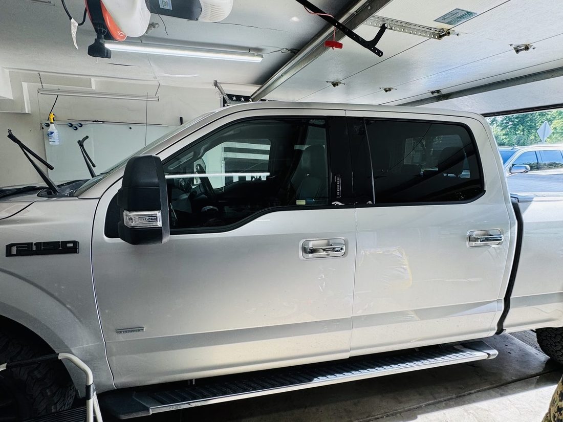 F-150 Limited in the shop