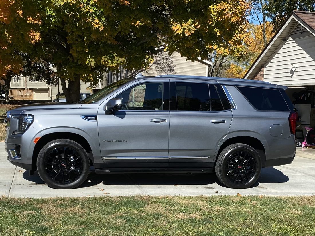 GMC Yukon &mdash; full side tint