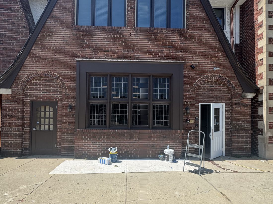 Commercial storefront &mdash; front elevation