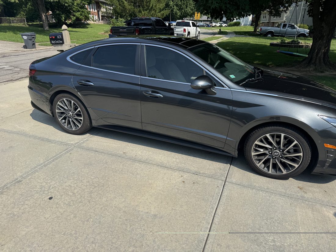 Hyundai Sonata Limited &mdash; full side tint