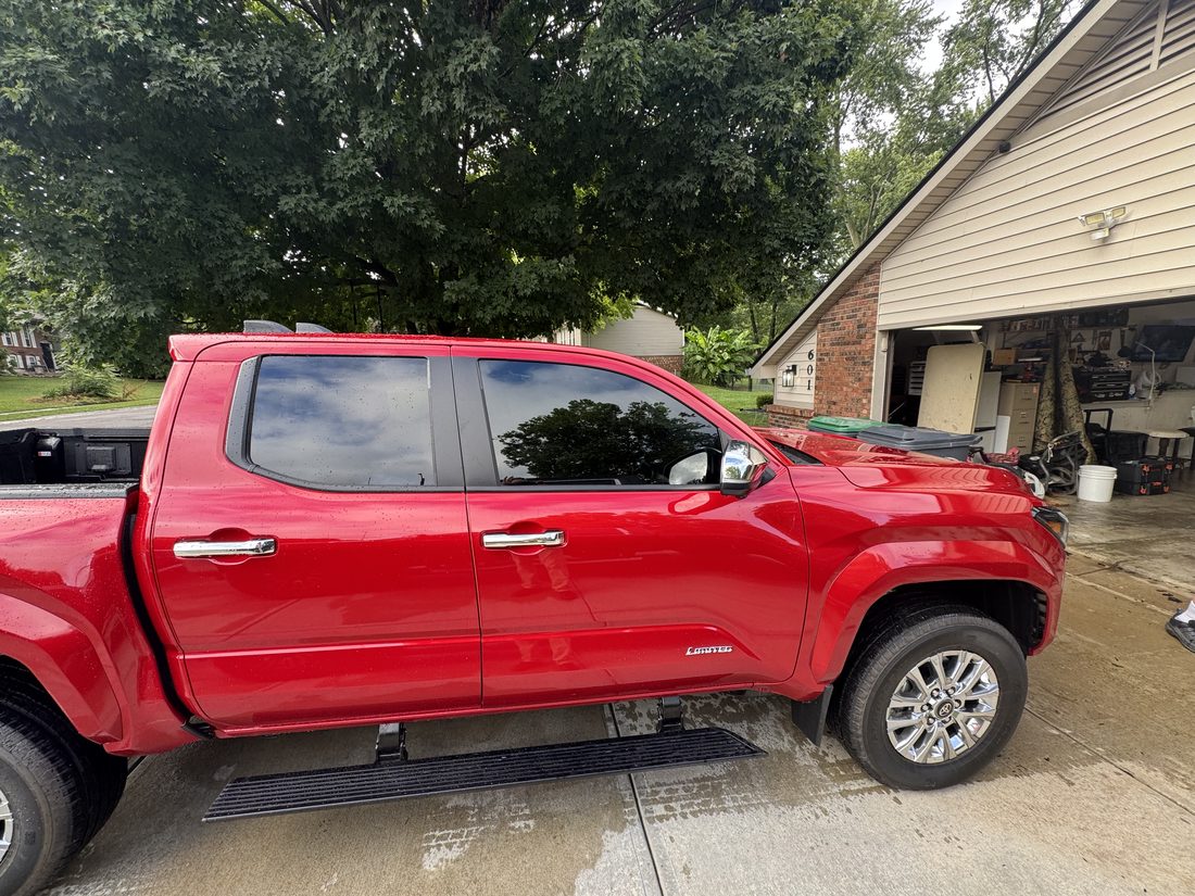 Tacoma Limited, driveway profile