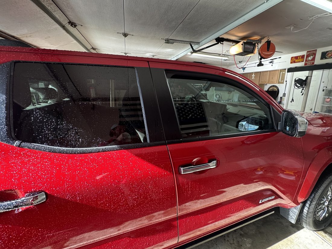 Toyota Tacoma in the shop