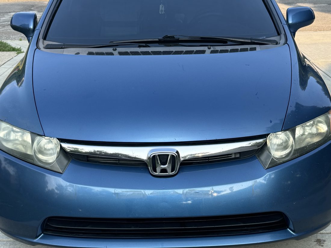 Honda Civic &mdash; windshield and front glass