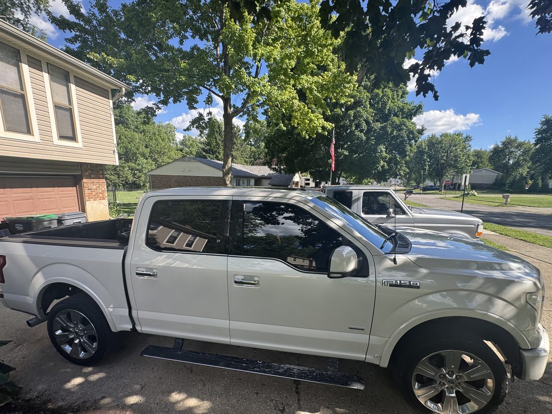 F-150 Limited in the driveway