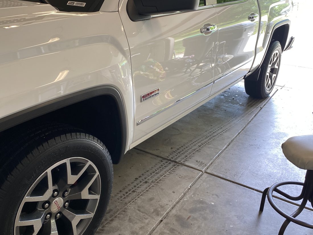GMC Sierra All Terrain &mdash; full side tint